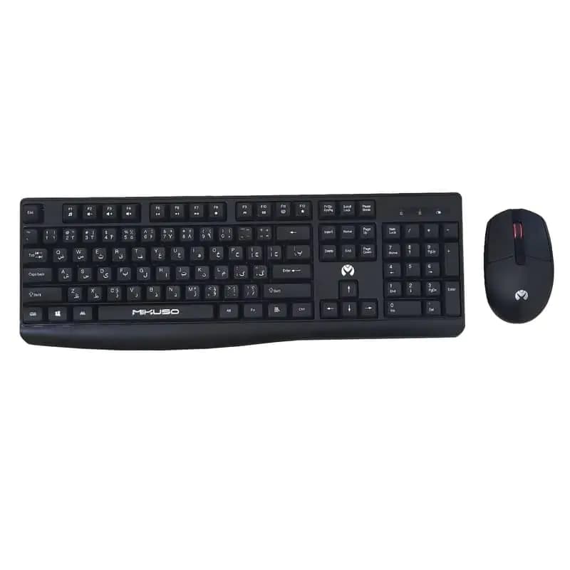 کیبورد و ماوس بیسیم میکاسو مدل C013 Pro — تصویر ۲