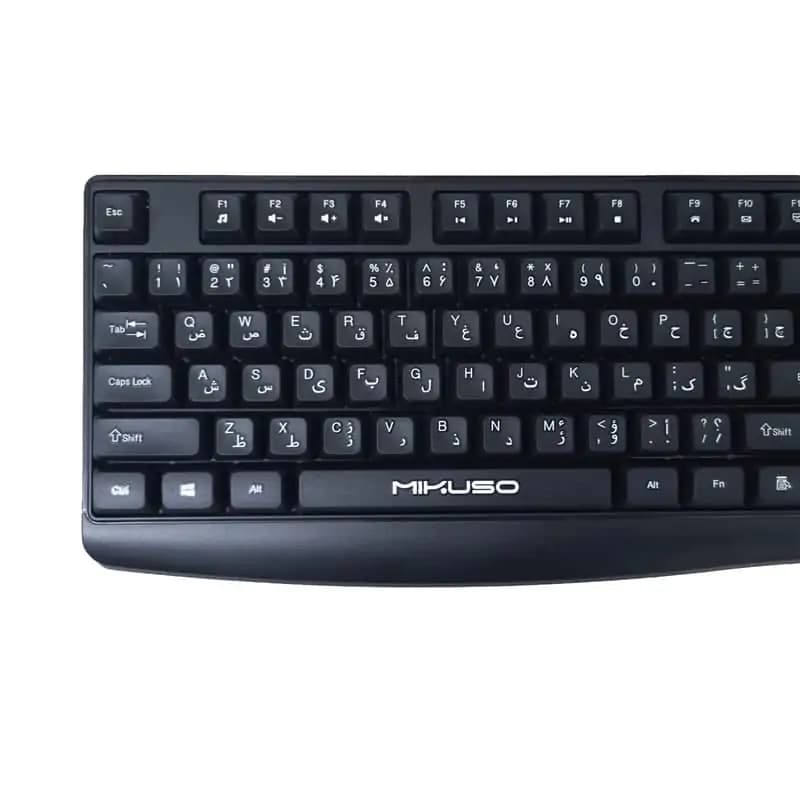 کیبورد و ماوس بیسیم میکاسو مدل C013 Pro — تصویر ۵