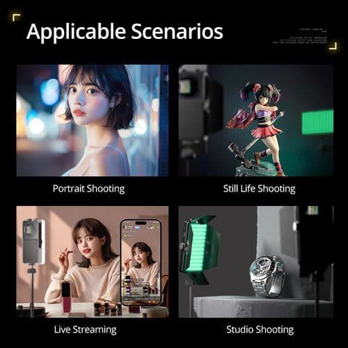 نور ثابت سیداند Sidande 2077 RGB Light — تصویر ۶