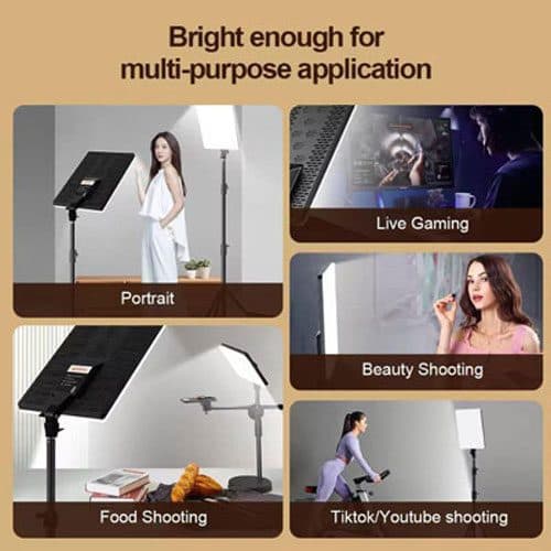 سافت لایت Soft Light PL-60 LED Tripod به همراه پایه — تصویر ۶