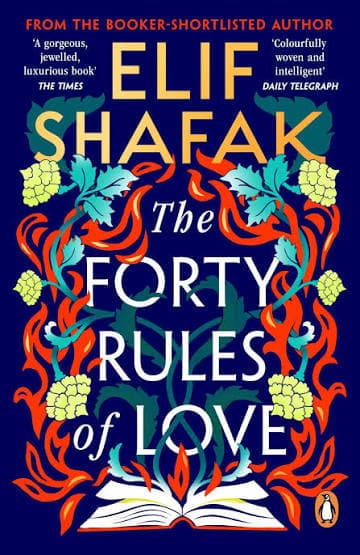 کتاب The Forty Rules of Love (چهل قانون عشق) نسخه انگلیسی PDF | الیف شافاک