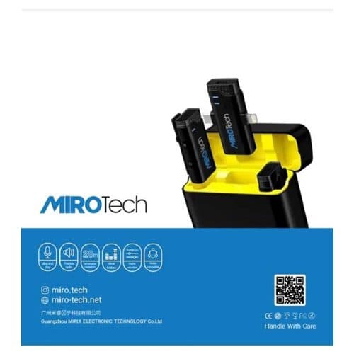 میکروفون بی سیم میروتک MiroTech USB-C and Lightning Microphone — تصویر ۷