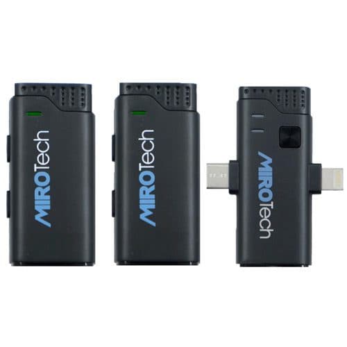 میکروفون بی سیم میروتک MiroTech USB-C and Lightning Microphone — تصویر ۵