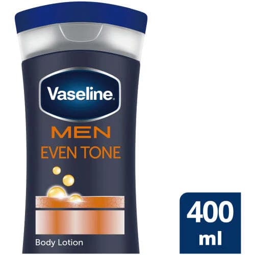 لوسیون بدن مردانه وازلین مدل Men Even Tone حجم 400ml — تصویر ۲