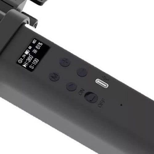 باتوم لایت نایس فوتو NiceFoto TC-C2 RGB Tube Light — تصویر ۵