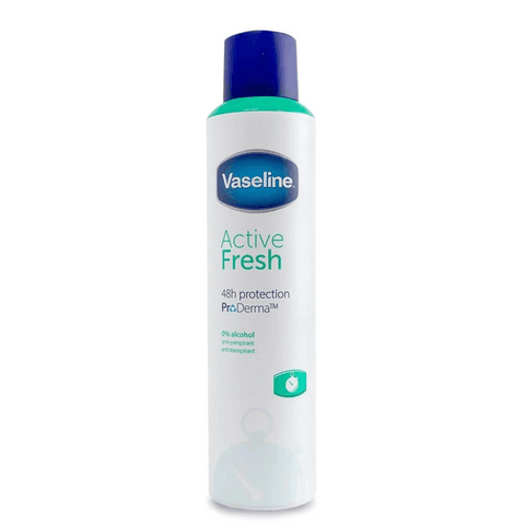 اسپری بدن وازلین مدل active fresh