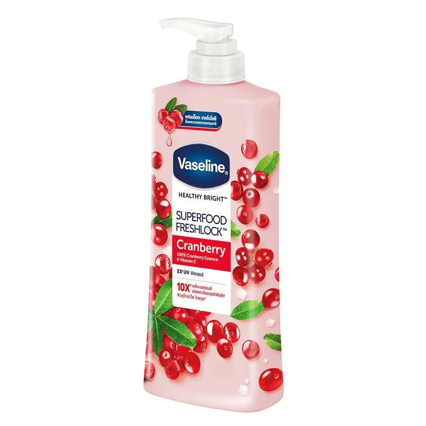 لوسیون بدن میوه ای وازلین مدل Cranberry حجم 100ml — تصویر ۲