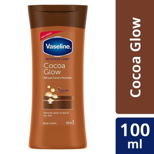 لوسیون بدن وازلین حاوی کاکائو مدل Cocoa Glow حجم 100ml — تصویر ۲
