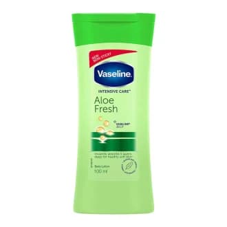 لوسیون بدن آلوئه ورا وازلین مدل Aloe Fresh حجم 100ml