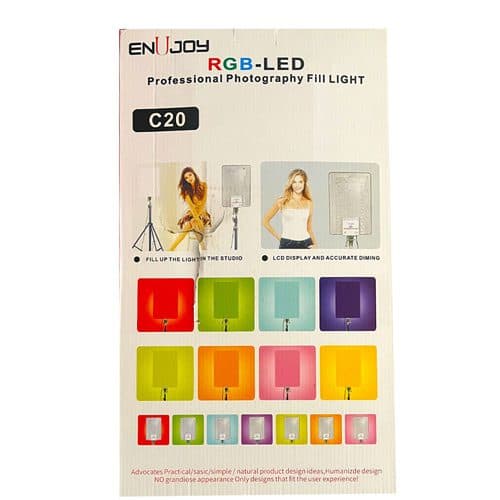 سافت لایت اینیوجوی Enujoy C20 RGB Soft Light — تصویر ۴