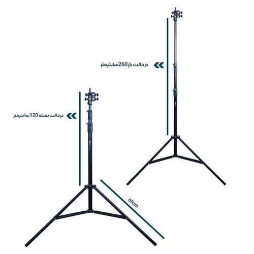 سه پایه نور پاناسان Panasun 807 Light Stand — تصویر ۳