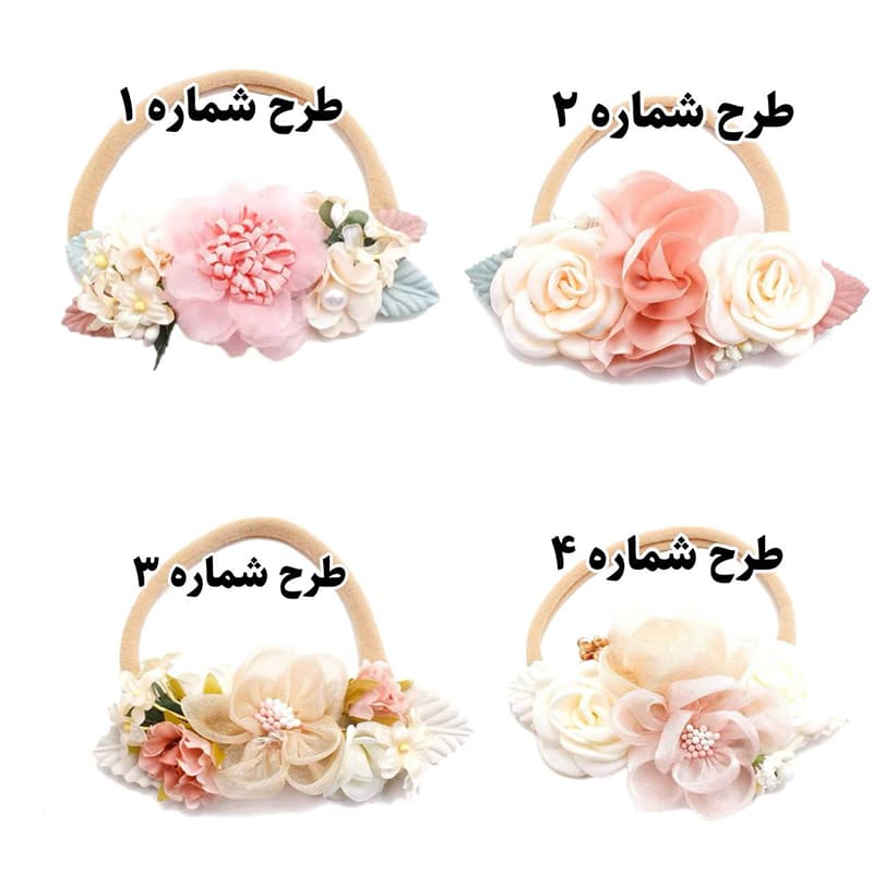هد بند دخترانه بچه گانه طرح flower — تصویر ۲