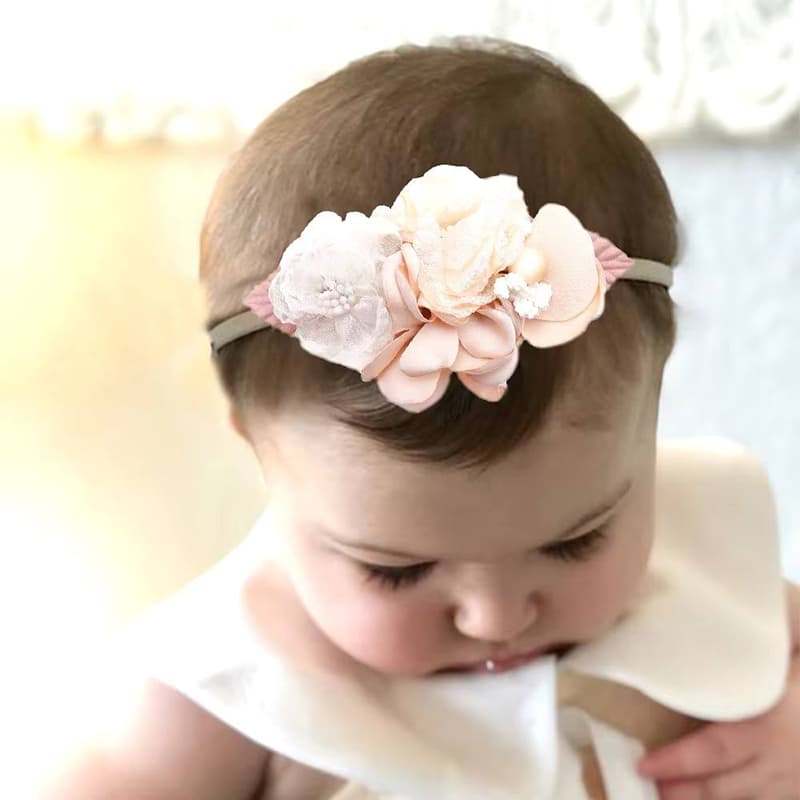 هد بند دخترانه بچه گانه طرح flower — تصویر ۳