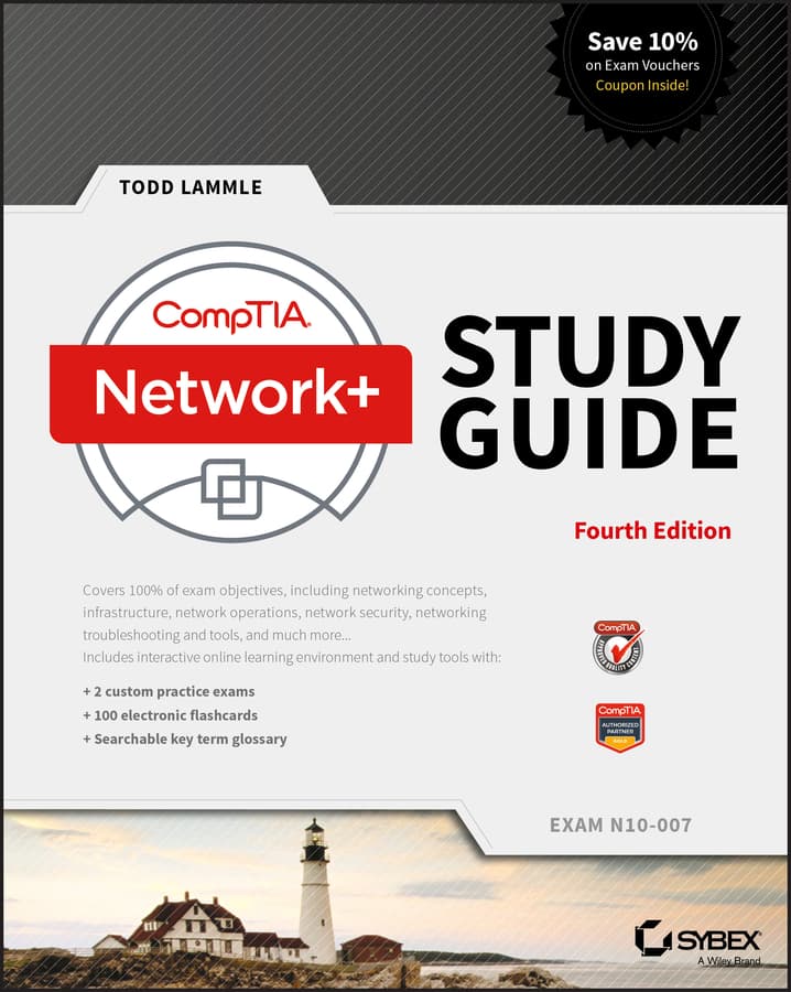 کتاب CompTIA Network+ Study Guide: Exam N10-007 (راهنمای مطالعه +CompTIA Network آزمون N10-007) نسخه انگلیسی PDF | تاد لمل