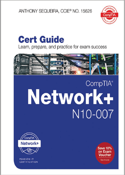کتاب CompTIA Network+ Certification Guide: Exam N10-007 (راهنمای گواهینامه +CompTIA Network آزمون N10-007) نسخه انگلیسی PDF