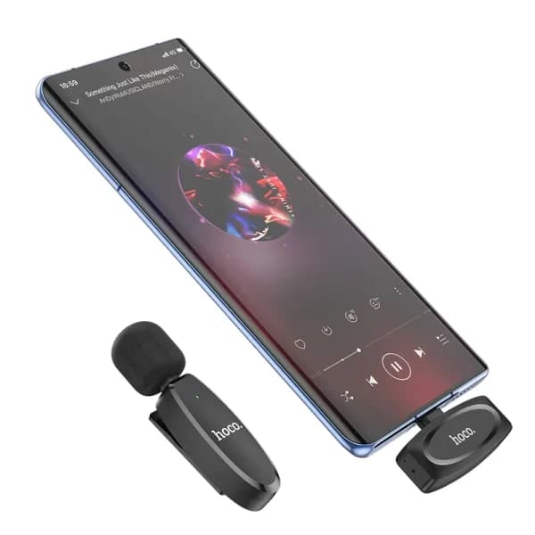 میکروفون بی سیم هوکو مدل L15 با سری تایپ سی — تصویر ۶