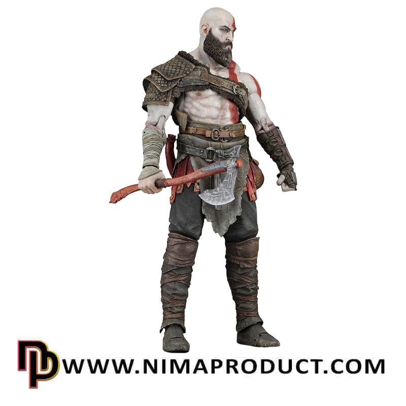 اکشن فیگور شخصیت خدای جنگ کریتوس NECA God of War Kratos — تصویر ۳