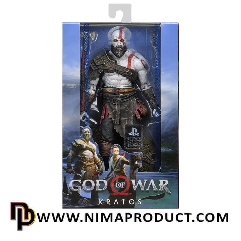 اکشن فیگور شخصیت خدای جنگ کریتوس NECA God of War Kratos — تصویر ۲