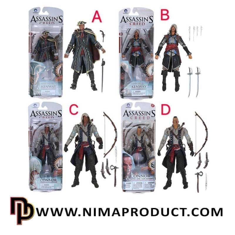 اکشن فیگور شخصیت های قهرمان Assassins Creed