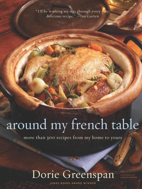 کتاب Around My French Table (دور میز فرانسوی من) نسخه انگلیسی PDF | دوری گرینسپن