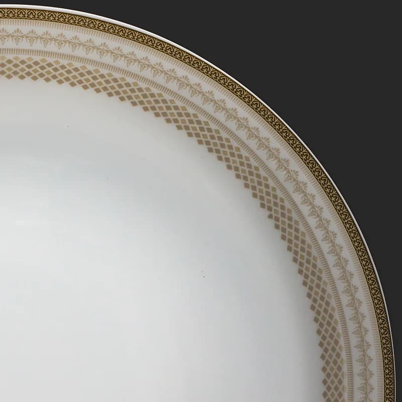 سرویس 26 پارچه اپال طرح نلین-کرم — تصویر ۲