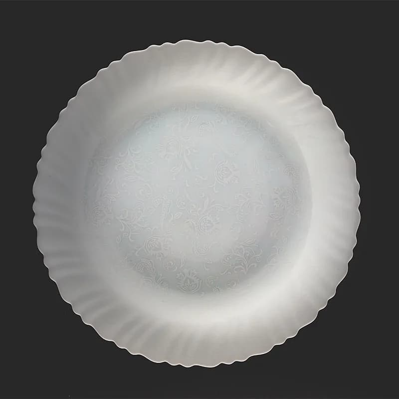 سرویس 25 پارچه اپال طرح 28007-سفید — تصویر ۳