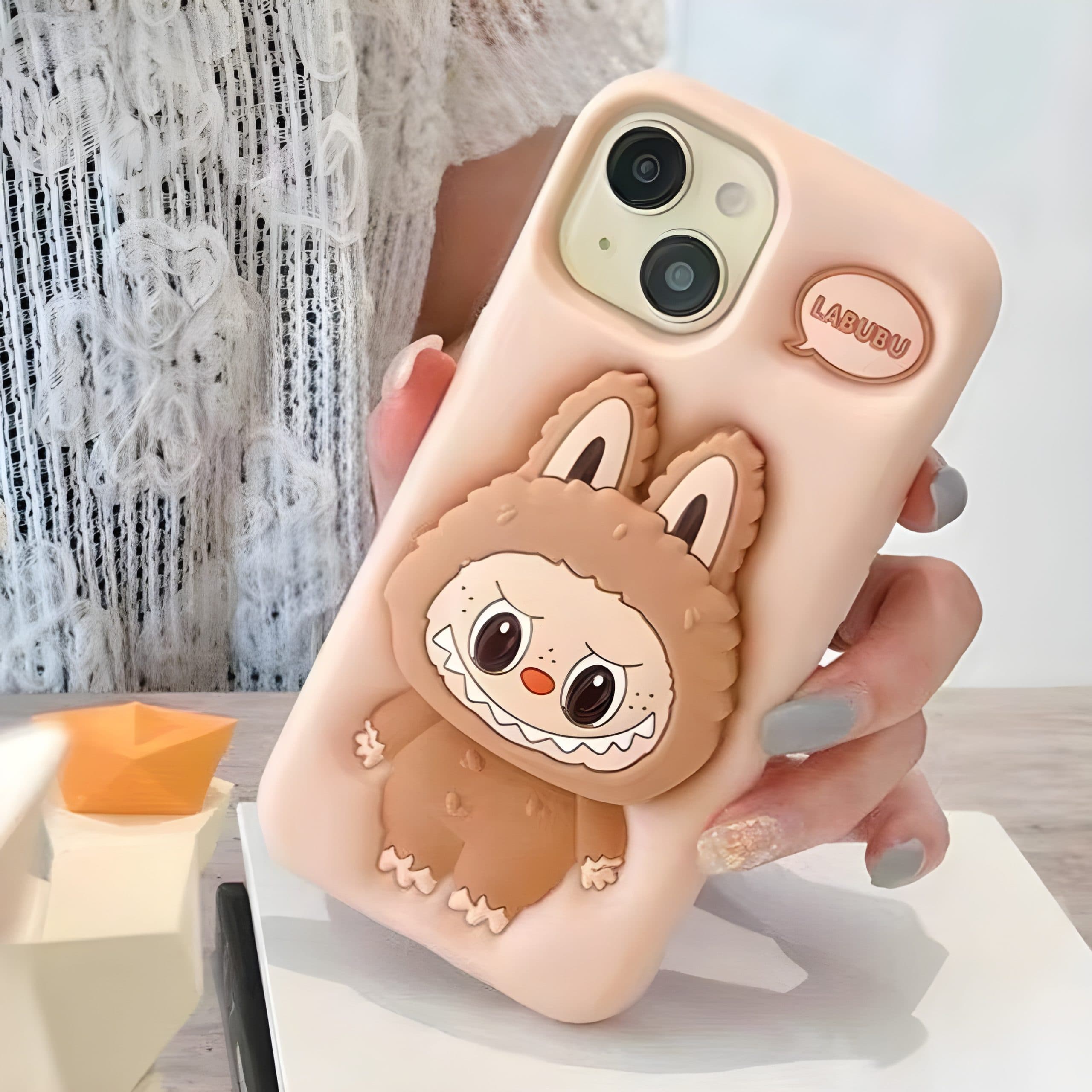 قاب لبوبو آیفون iphone 14/15 pro max جنس سیلیکونی اورجینال