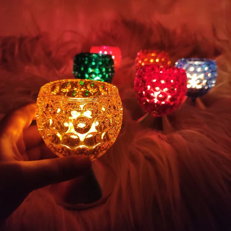 جاشمعی مدل پایه دار مروارید — تصویر ۶