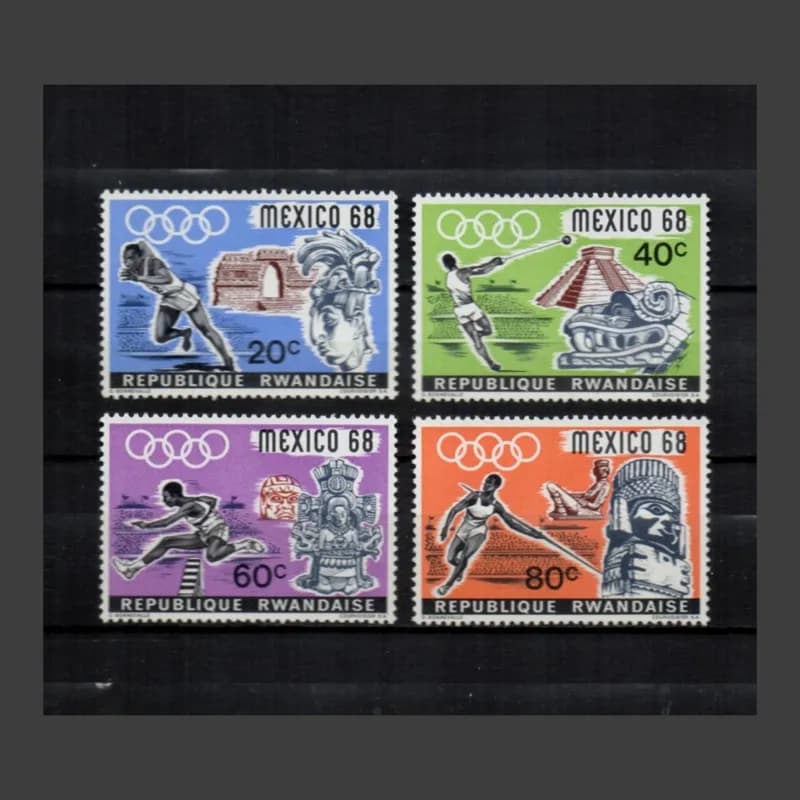 تمبر المپیک 1968 مکزیک