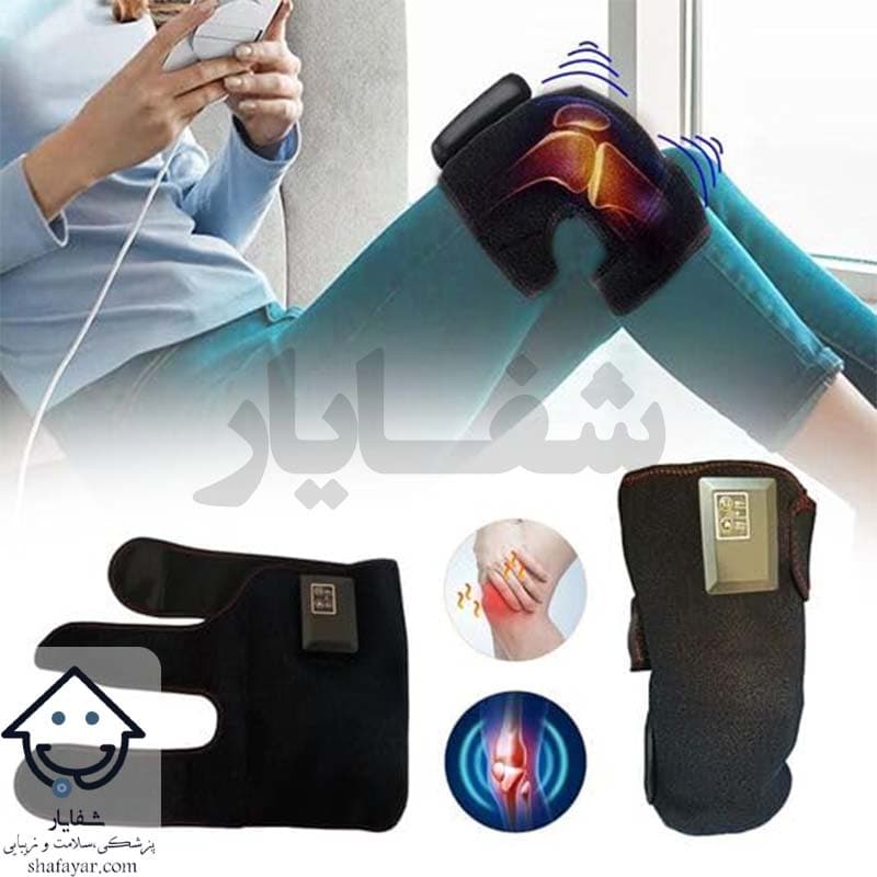 ماساژور چند منظوره حرارتی زانو، کتف و آرنج مدل JC-22HX (تکی) شارژی