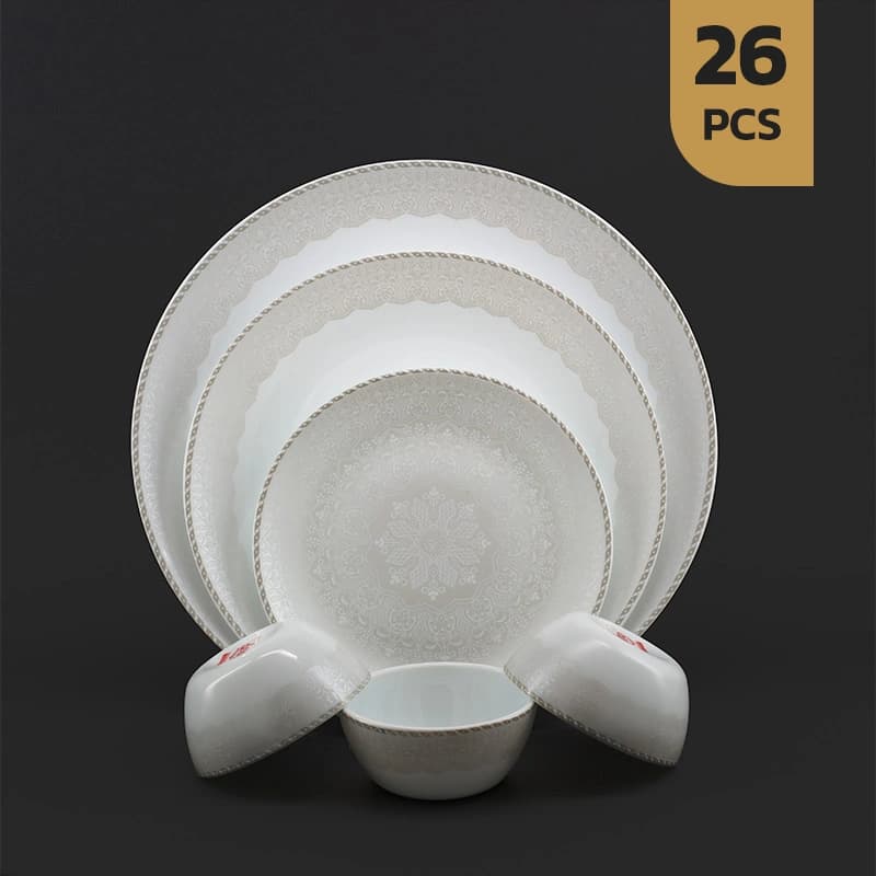 سرویس 26 پارچه اپال طرح هیدیکا