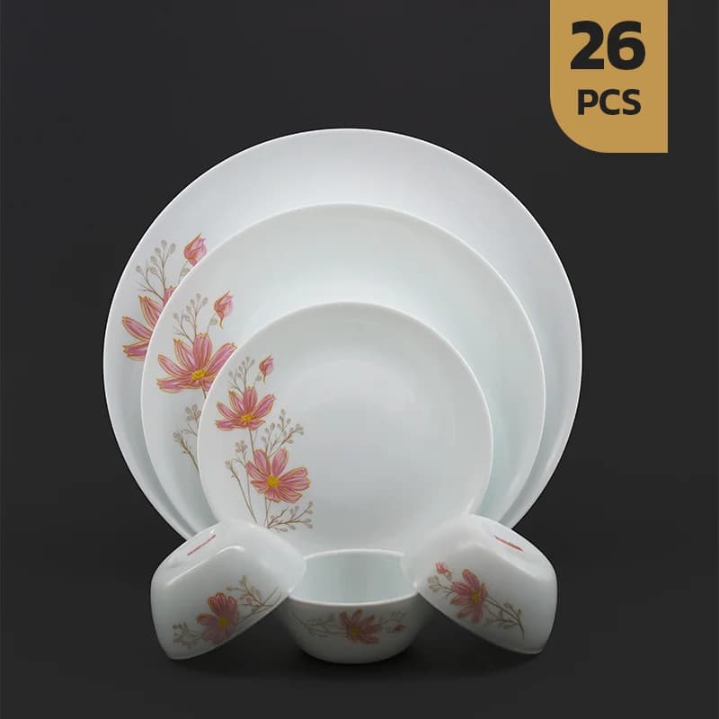 سرویس 26 پارچه اپال گرد طرح ایلیاد