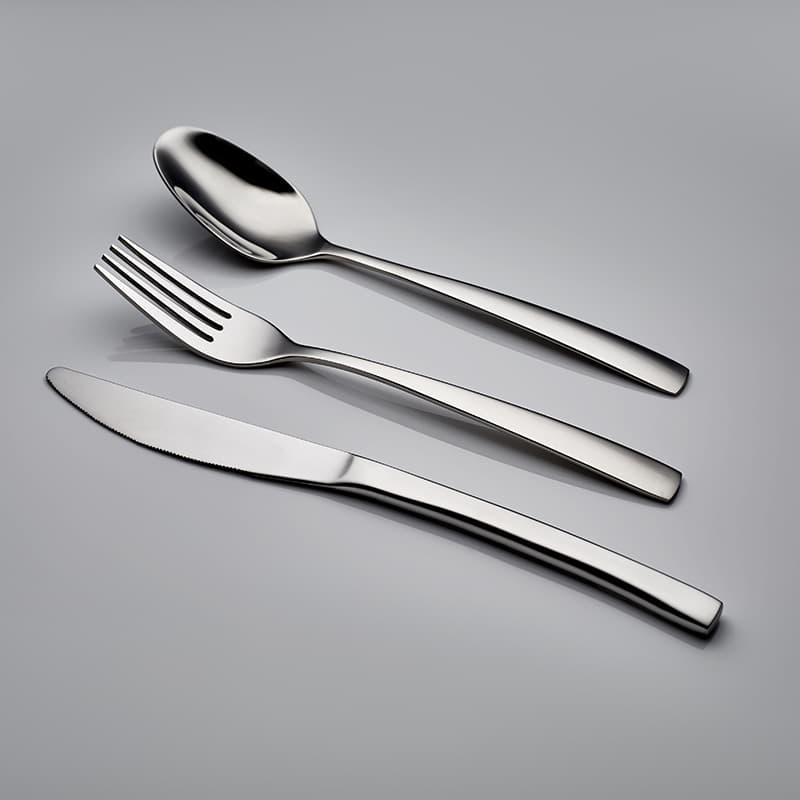 سرویس قاشق چنگال 64 پارچه 12 نفره طرح سورنا — تصویر ۲
