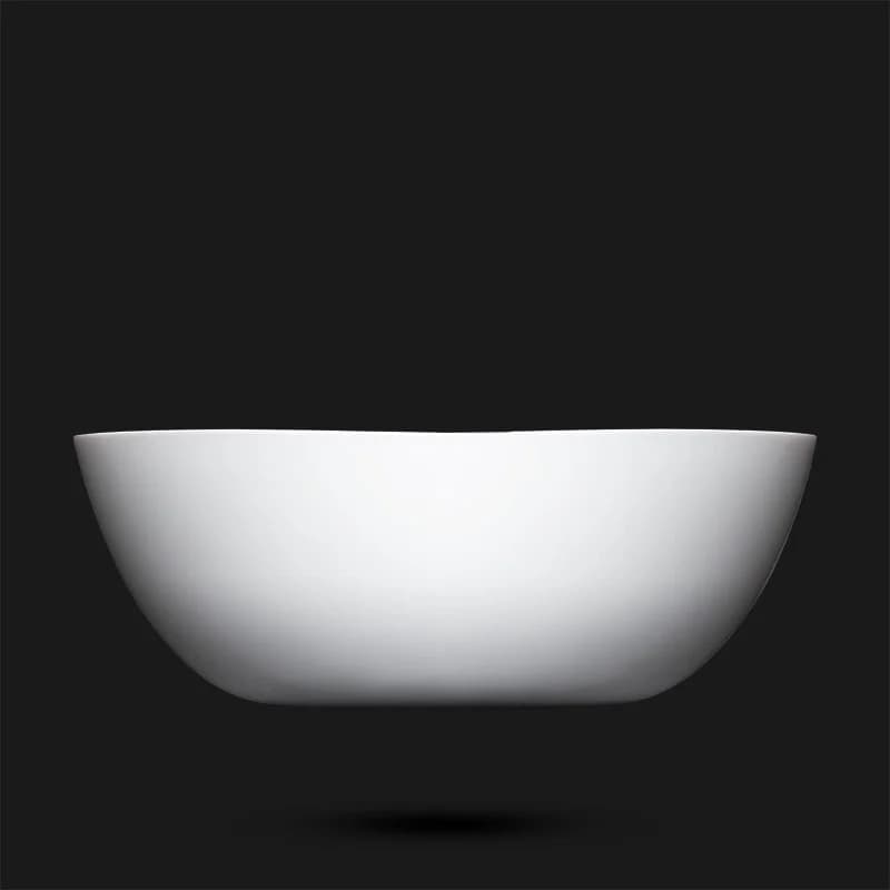 سرویس 26 پارچه اپال مدل گرد کلاسیک سفید — تصویر ۶
