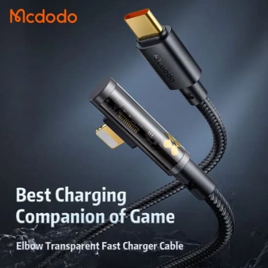 کابل لایتنینگ به Type C مک دودو Mcdodo CA-3390 توان 36 وات طول 1.2 متر — تصویر ۱۱