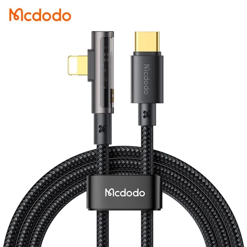 کابل لایتنینگ به Type C مک دودو Mcdodo CA-3390 توان 36 وات طول 1.2 متر — تصویر ۹