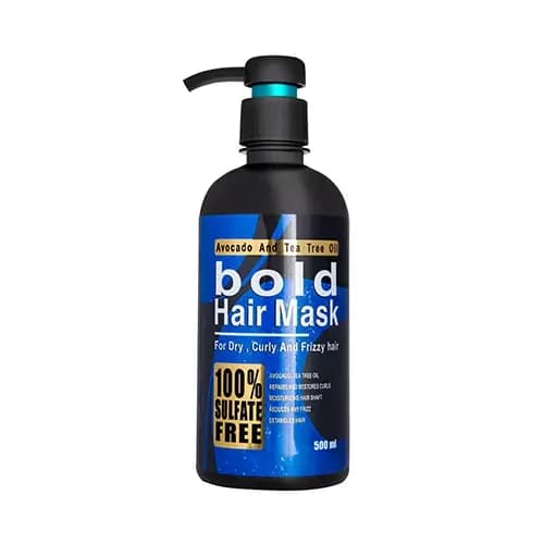 ماسک مو بیلیارد مخصوص موهای فر و وزدار مدل Bold حجم 500 میلی لیتر