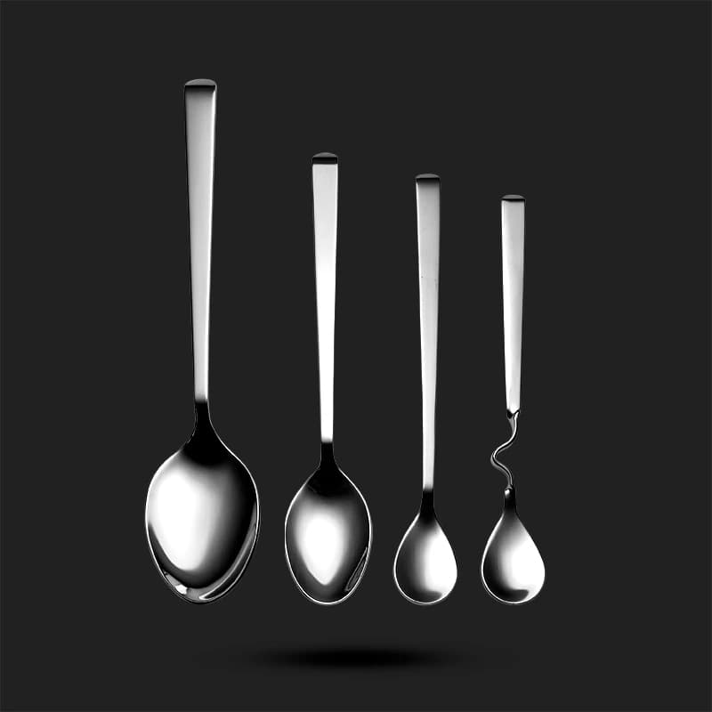 سرویس قاشق و چنگال 136 پارچه 24 نفره طرح سلیا — تصویر ۵