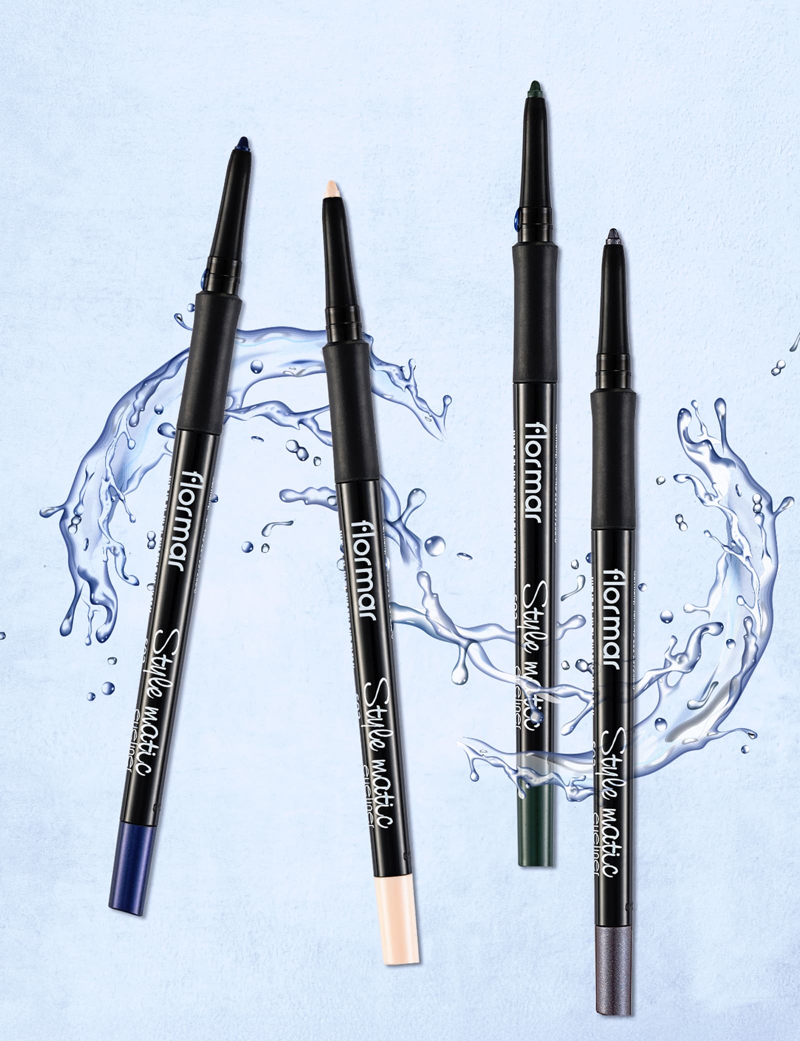 مداد چشم اتوماتیک فلورمار Style Matic Eyeliner شماره S04 رنگ Cream Dream — تصویر ۶