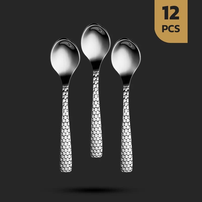 سرویس 12 پارچه قاشق چای خوری طرح مایا
