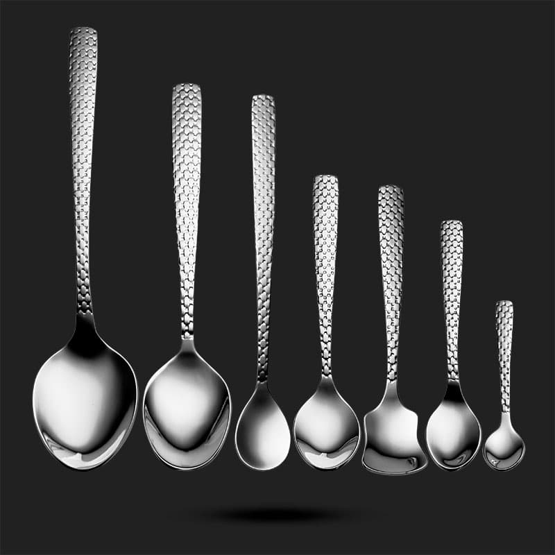 سرویس قاشق و چنگال 102 پارچه 12 نفره طرح مایا — تصویر ۳