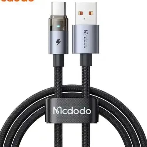 کابل Type-c به USB مک دودو Mcdodo CA-6890 توان ۱۰۰ وات طول ۱.۲ متر — تصویر ۲