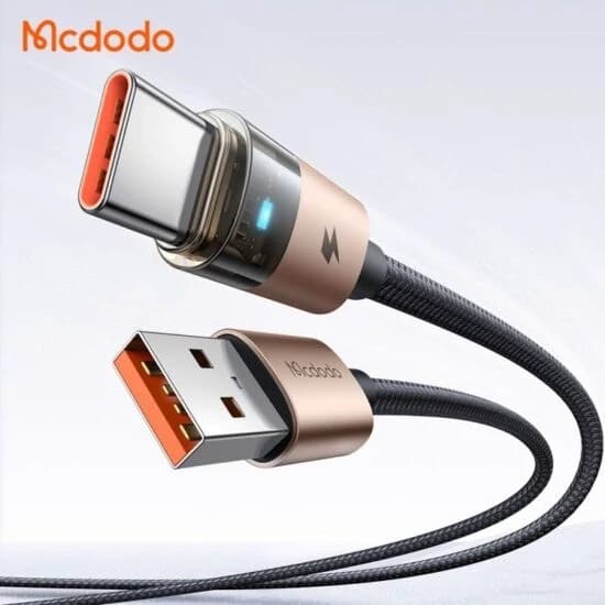کابل Type-c به USB مک دودو Mcdodo CA-6890 توان ۱۰۰ وات طول ۱.۲ متر — تصویر ۵