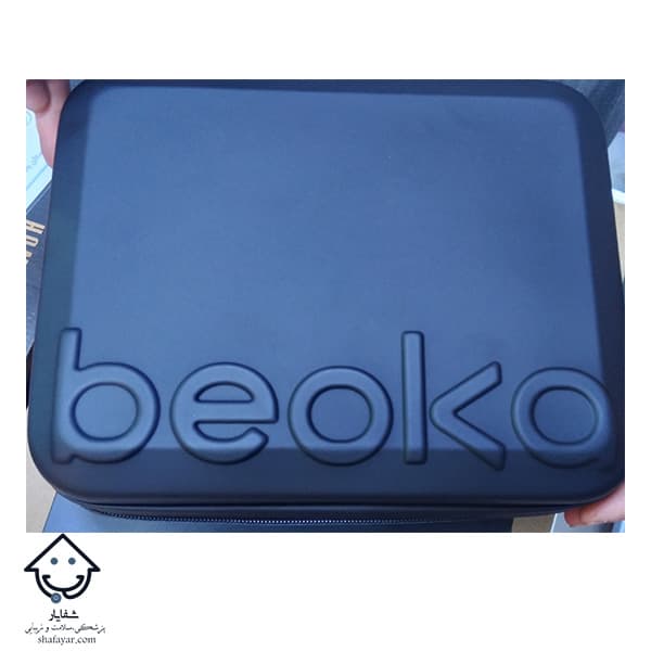 ماساژور تفنگی حرفه ای برند Beoka مدل TI PRO MAX شارژی — تصویر ۲