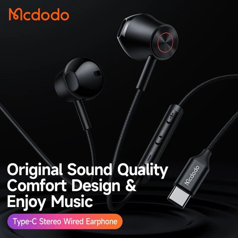 هندزفری سیمی Type-c مک دودو Mcdodo HP-407 — تصویر ۶