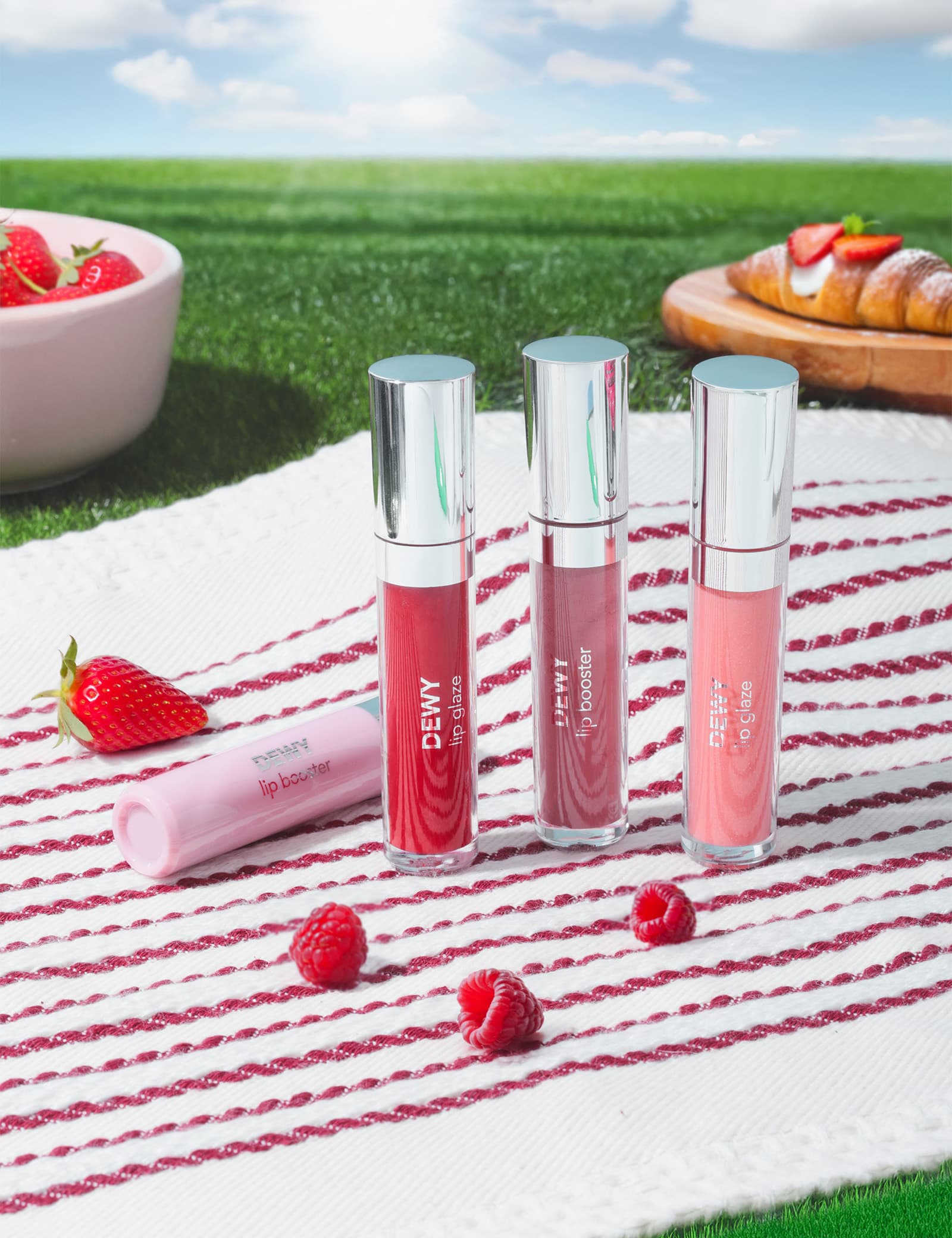 رژ لب براق و حجم‌دهنده فلورمار مدل Dewy Lip Booster شماره 001 Match — تصویر ۷
