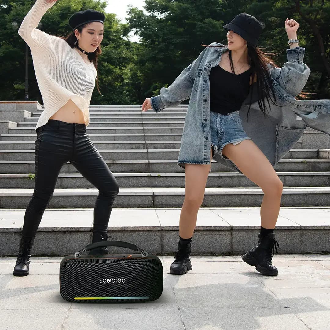 اسپیکر قابل حمل پرودو Sonify ا Porodo Soundtec Sonify Portable Wireless — تصویر ۵