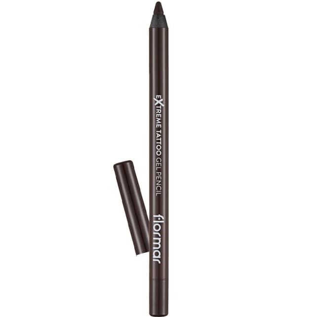 مداد چشم ژله ای ضد آب فلورمار Flormar مدل Extreme tattoo Gel Pencil شماره 02 رنگ Walnut — تصویر ۹