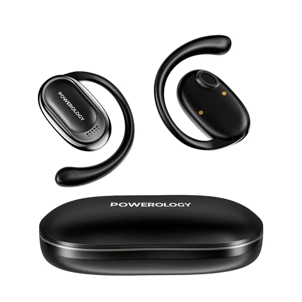 هندزفری بلوتوثی القایی پاورولوژی مدل Oura Open-Ear Earbuds Powerology Oura Open-Ear Earbuds — تصویر ۲