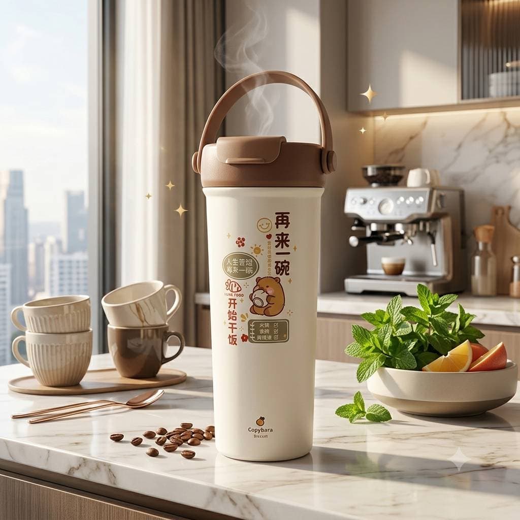 تراولماگ فانتزی طرح کاپبارا ۵۵۰ میلیلیتری کد 159